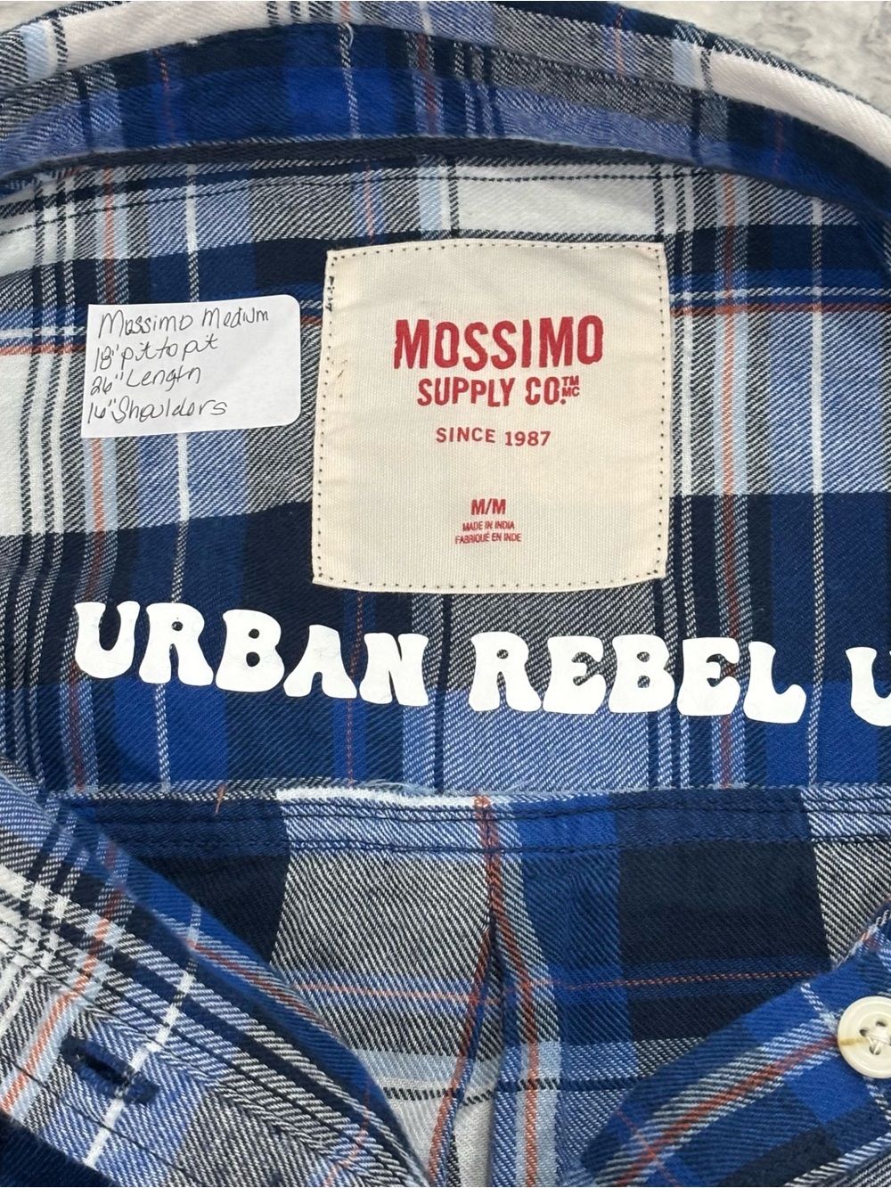 Morgan Wallen Flannel Rework Medium - Picture 5 of 5